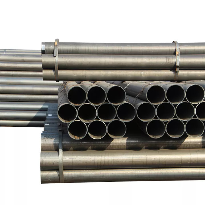 ERW soldó con autógena el material estándar de la longitud JIS AISI ASTM Q195 Q215 del ms Carbon Steel Pipe